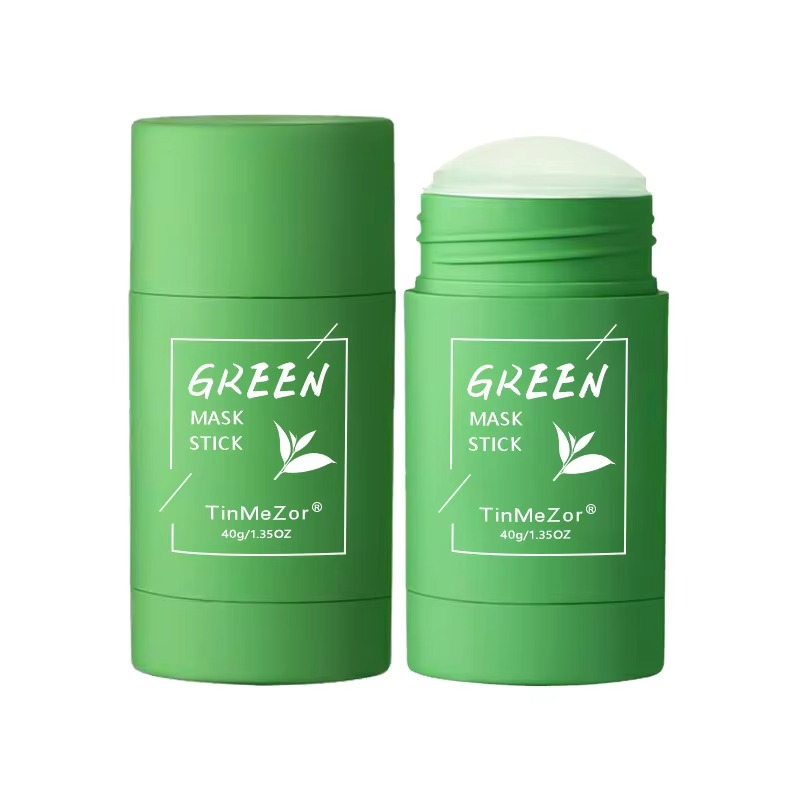 Factory Eggplant Mud Cleansing Mask Purifying Clay Stick Green Tea Organic Solid Purifying Turmeric Vegan Clay Mask Stick