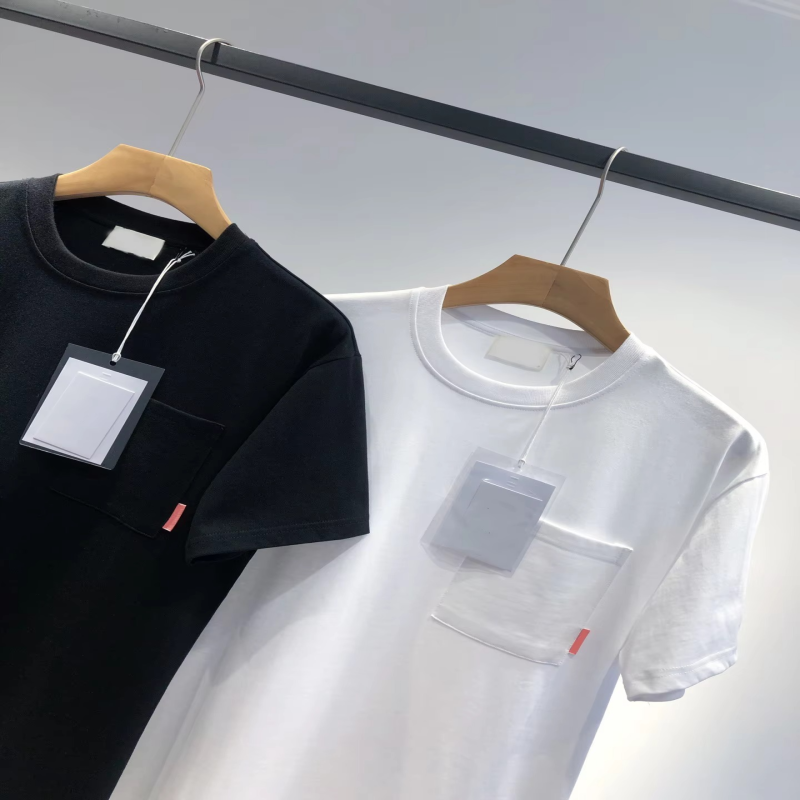 Oem Wholesale 100% Cotton Jersey Tshirt Oversize Man Short Sleeve Clothing Fasion t Shirt Pocket t Shirts Men
